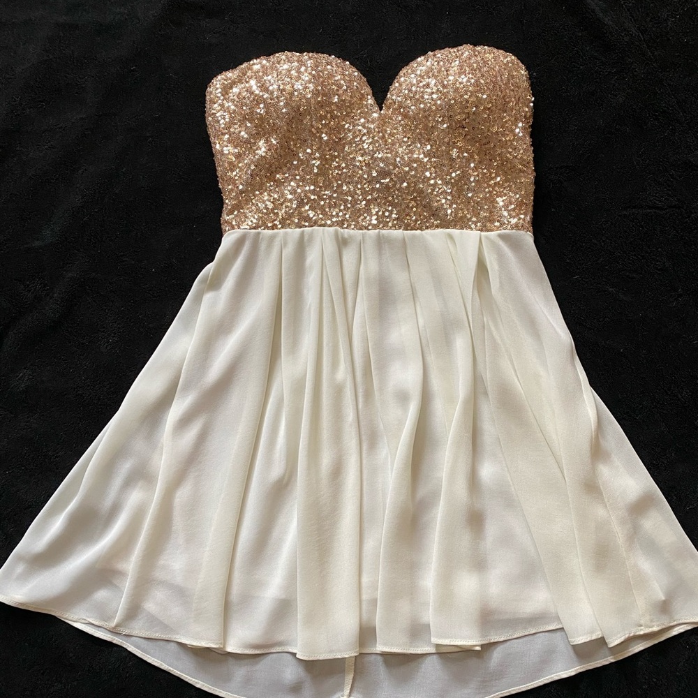 Windsor Gold Sequined Dress ✨